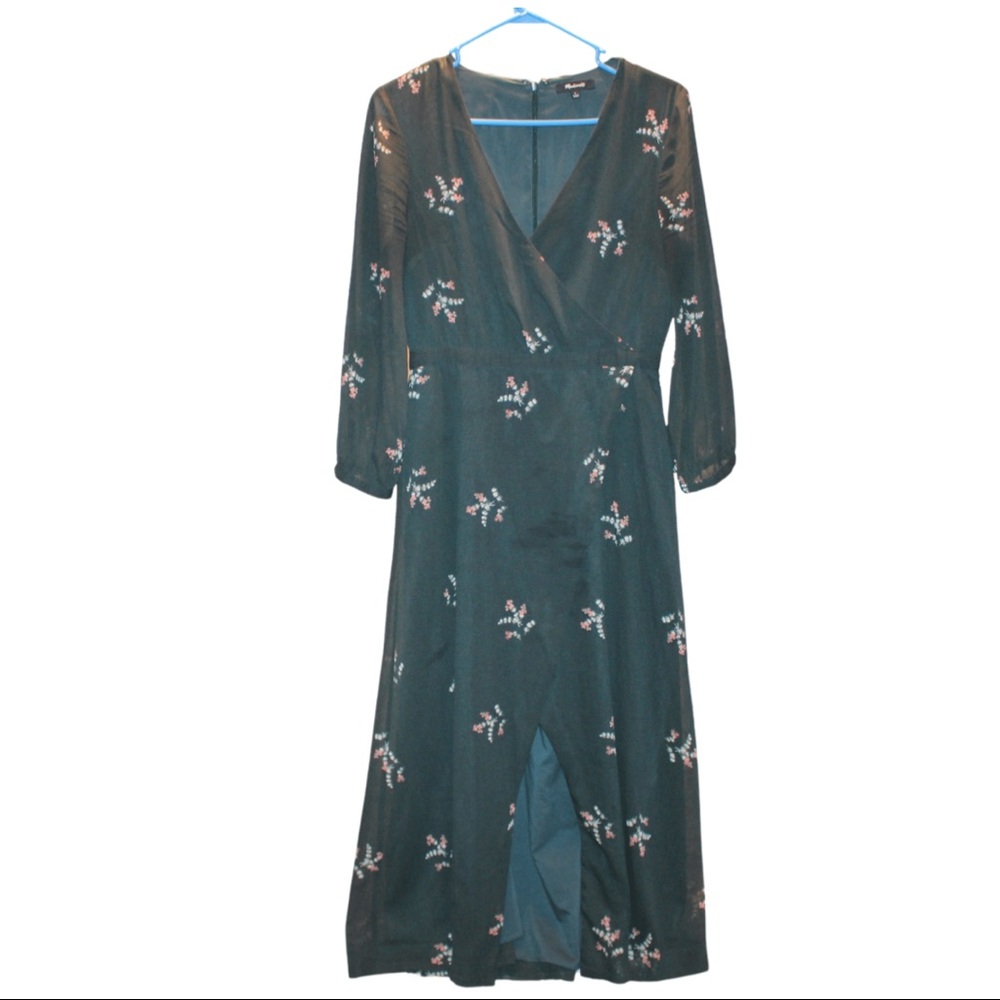 Madewell | Fave Dark Green Dress